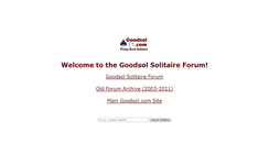 Desktop Screenshot of goodsol.net