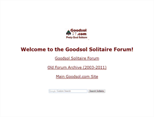 Tablet Screenshot of goodsol.net