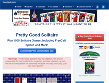 Tablet Screenshot of goodsol.com